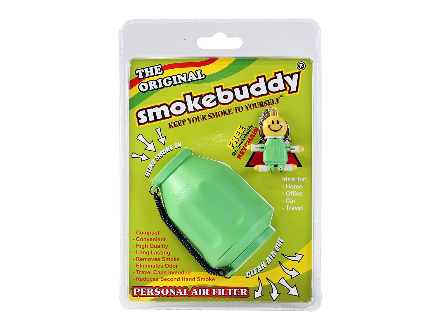 smoke buddy vape w/ Keychain – Z Wave Distro x Necklace Length:22 inches BREAK PUFFER SMOKE &
