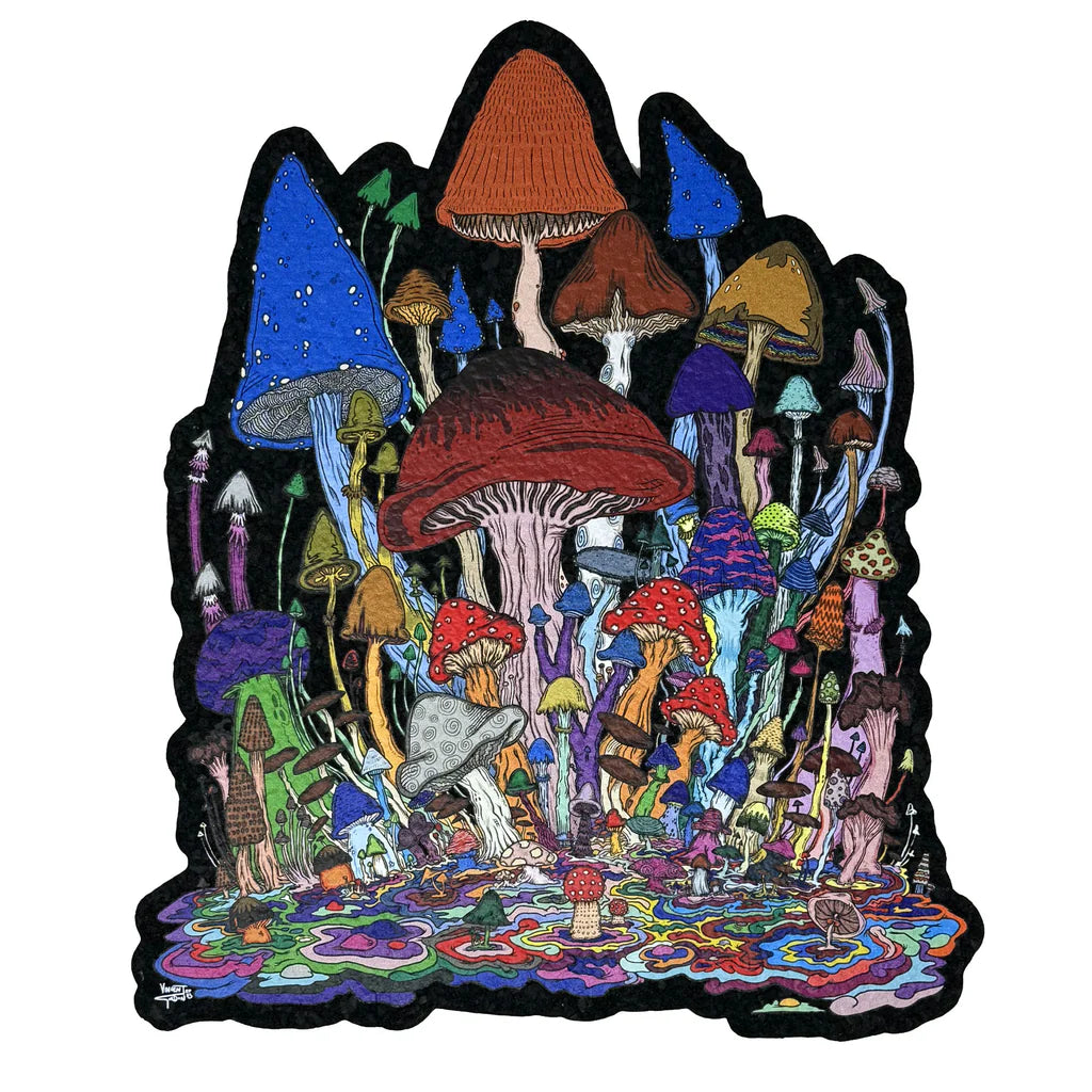 Vincent Gordon Mushrooms Mood Mat