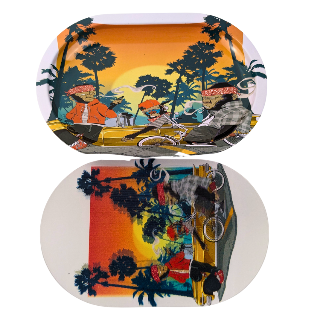 Mini Rolling Tray with 3D Magnetic Lid