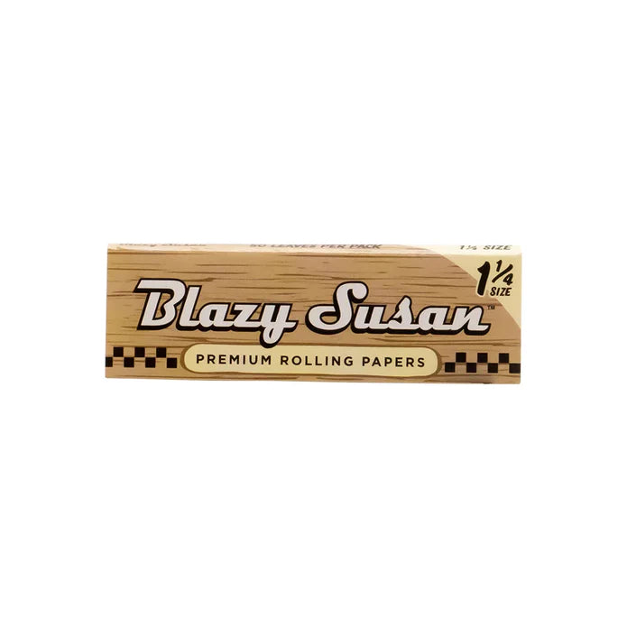 Blazy Susan 1.25" Unbleached Rolling Papers 50pk