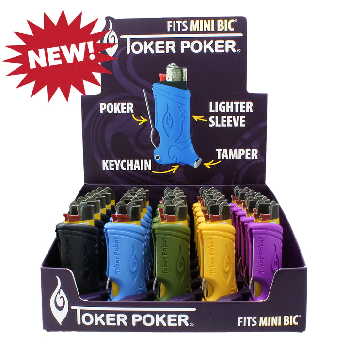 Toker Poker MINI BIC + Keychain (25CT)