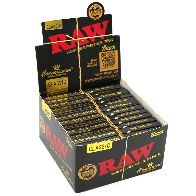 RAW King Size Black Connoisseur