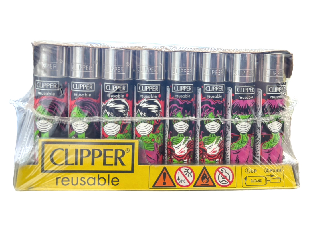 Clipper Lighter Zombie Chicks 48pk