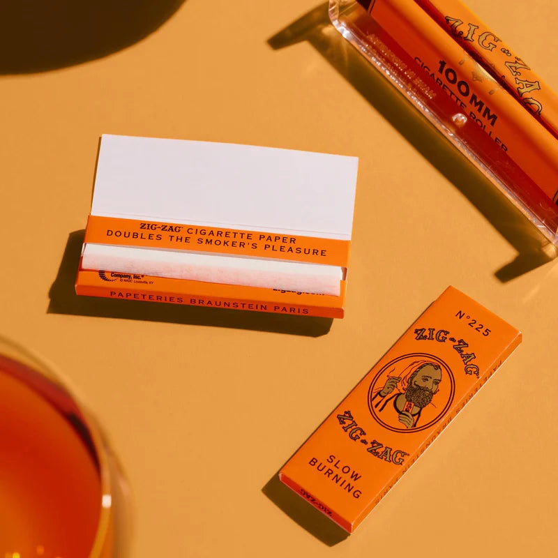 Zig Zag French Orange Rolling Papers 1 1/4