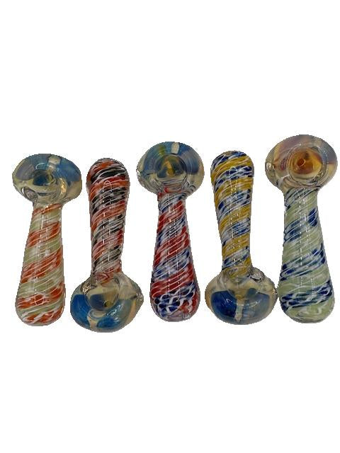 SSP-69 4" Double Stripe Hand Pipe