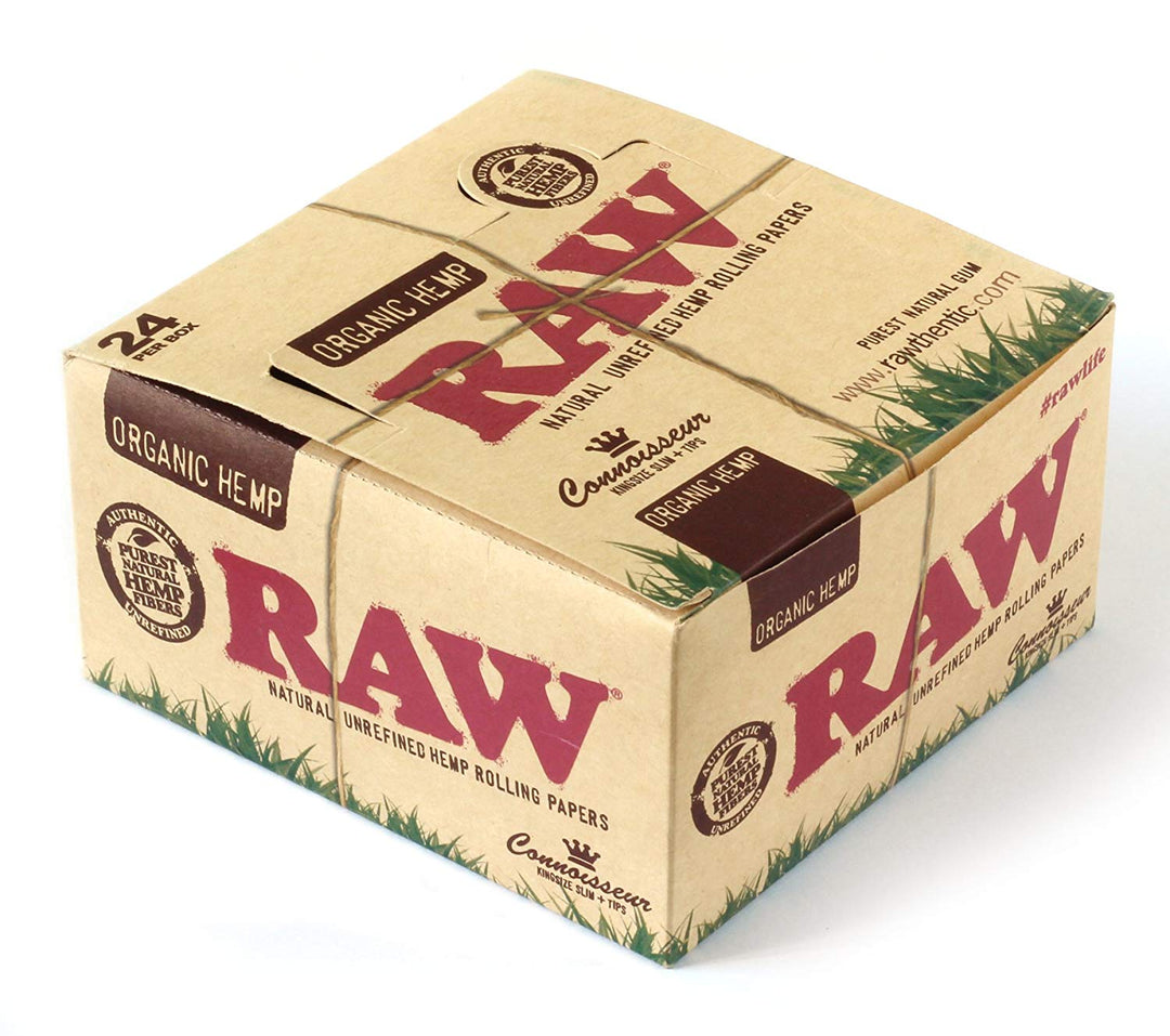 RAW Connoisseur Box KingSize Slim + Tips