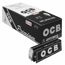OCB 1.25" Papers & Tips Box(24) - zwavedistro