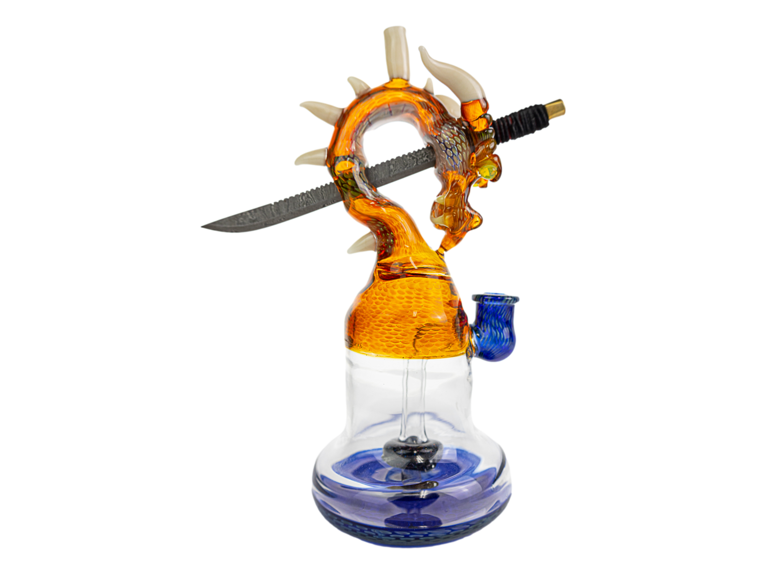 Tony Kazy x Firekist Dragon The Slain Amber Purple Z Wave Distro