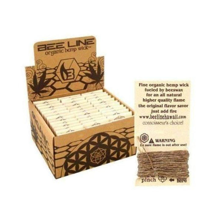 Bee Line Organic Hemp Wick 9ft. Box - zwavedistro