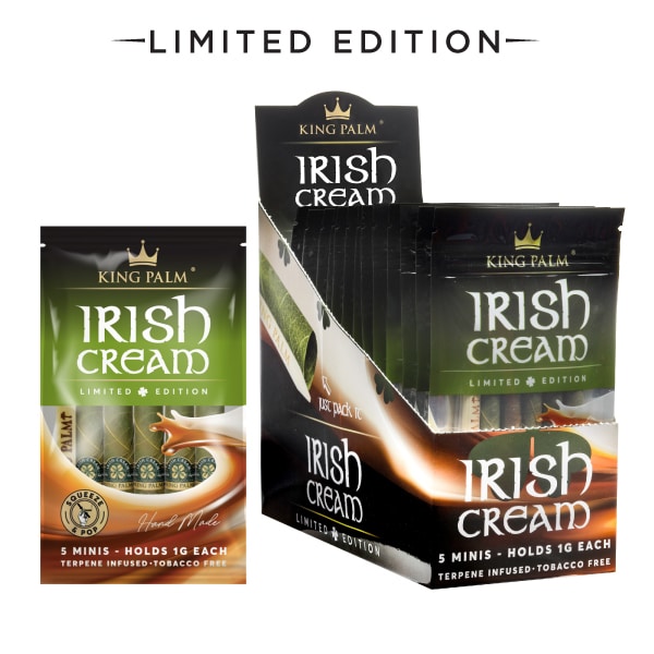 King Palm Mini Irish Cream 5-Pack 15ct