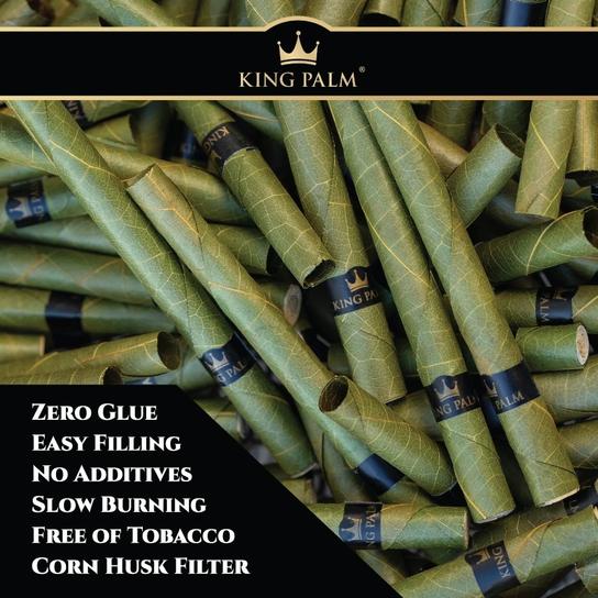 King Palm Mini Bulk Pouch w/ Boveda - zwavedistro