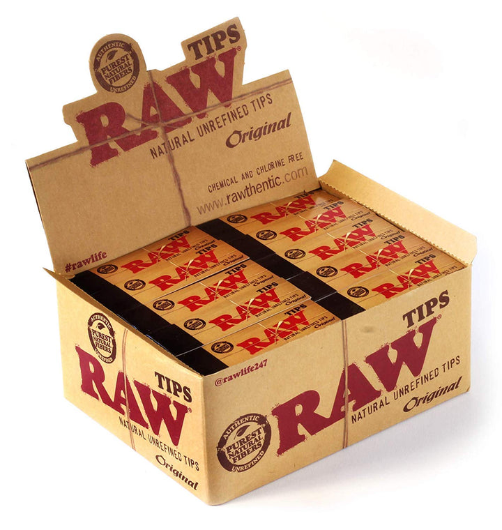 Raw Original Roll-Up Tips Box 50pk