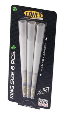 Cones Supply Blister Pack King Size 6pc