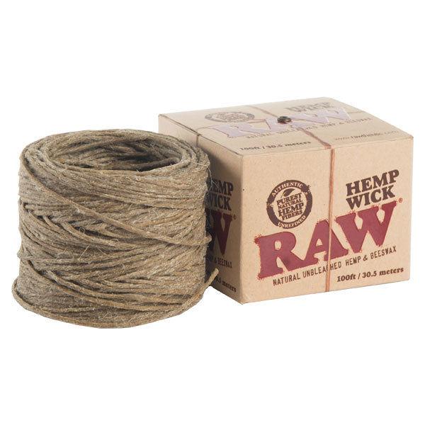 RAW European Hemp Wick Ball