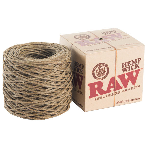 RAW European Hemp Wick Ball