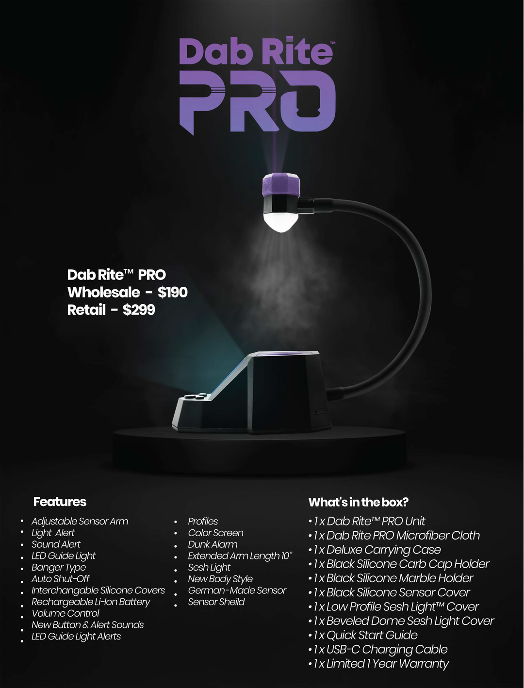 Dab Rite PRO IR Thermometer