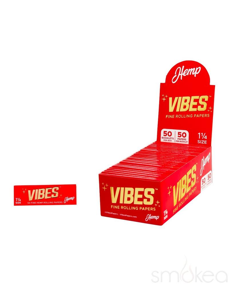 VIBES 1 1/4 Hemp Rolling Papers