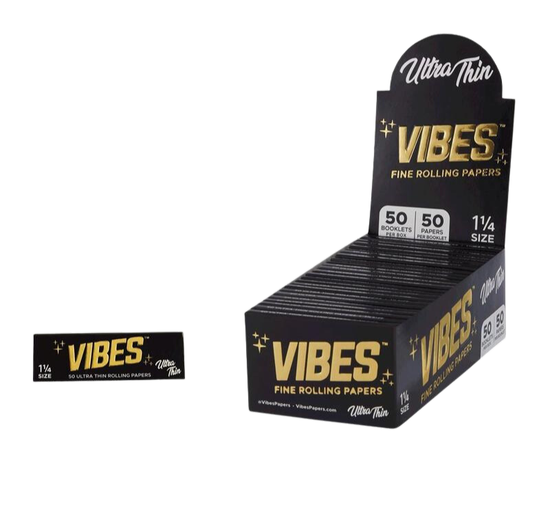 VIBES 1 1/4 Ultra Thin Rolling Papers