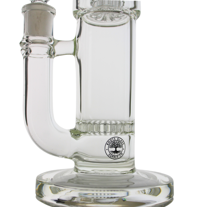 Roots Glass 12" Honeycomb Tree Perc Rig