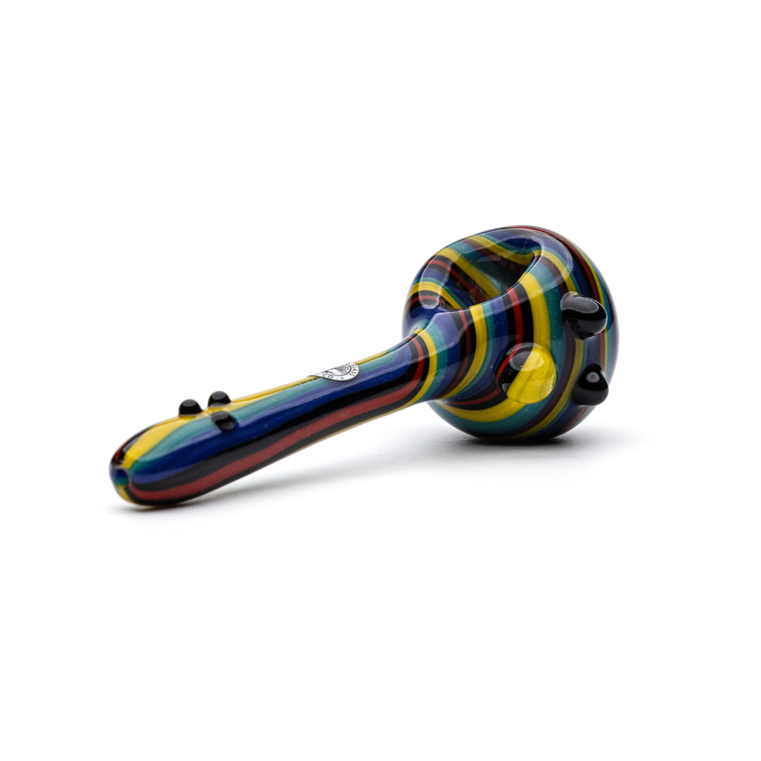 Roots Glass Wig Wag Spoon Pipe (4pc)