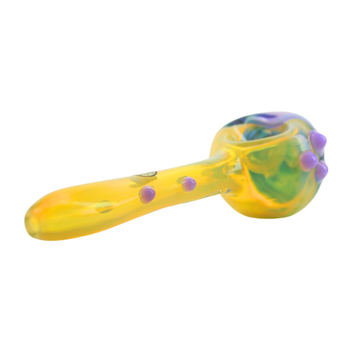 Roots Glass Fume Wig Wag Hand Pipe