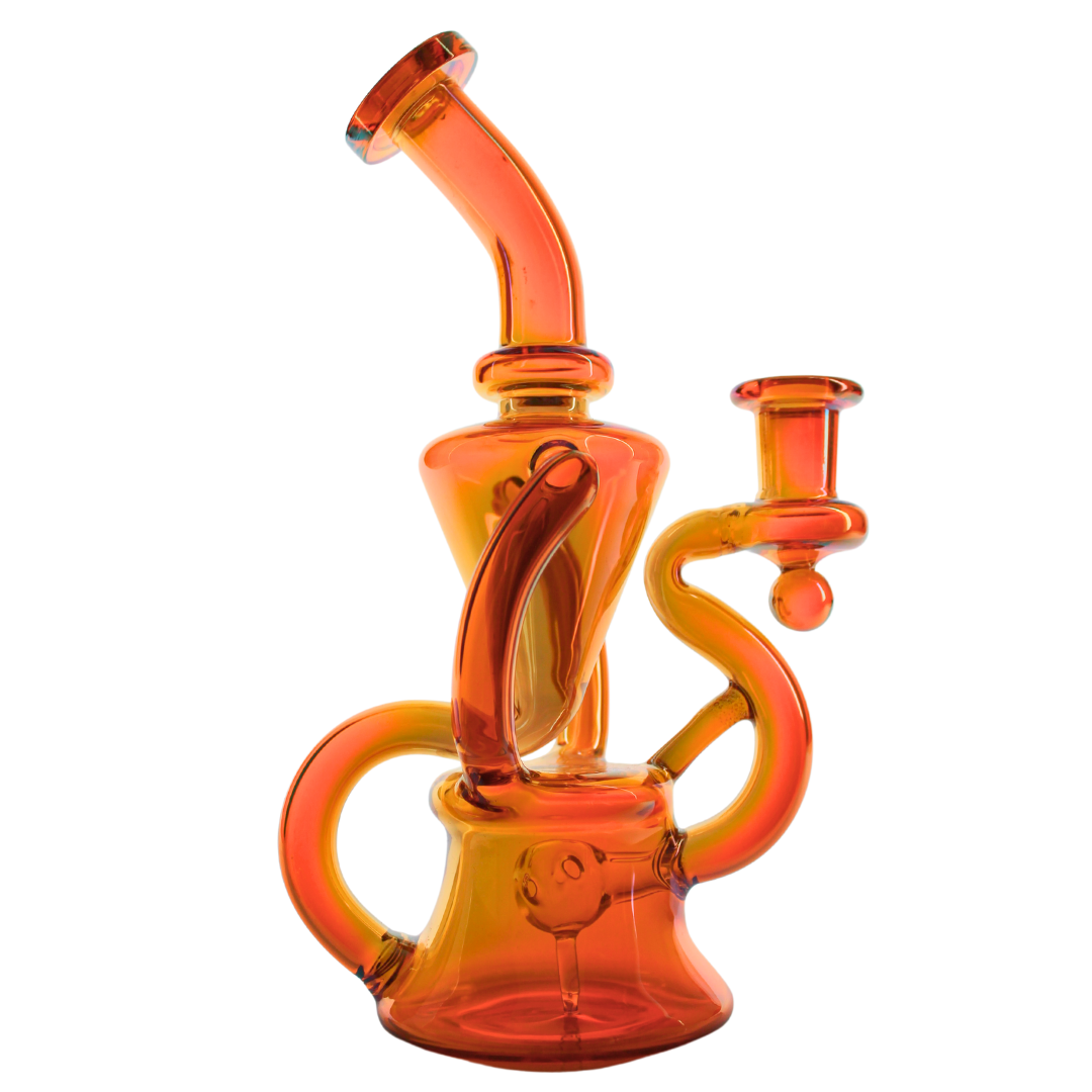 8" Anodized Dual Intake Recycler