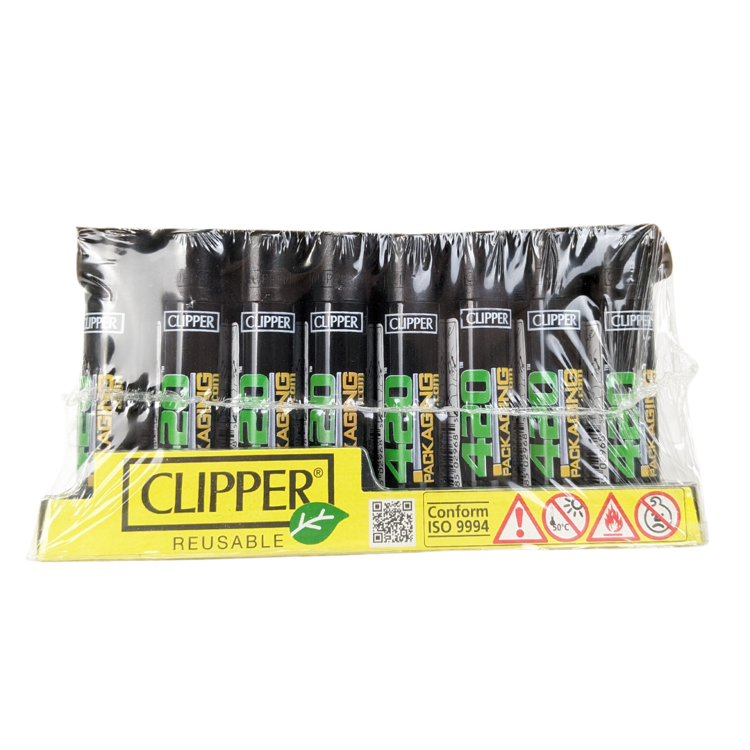 Clipper Lighter 420 Packaging 48pk