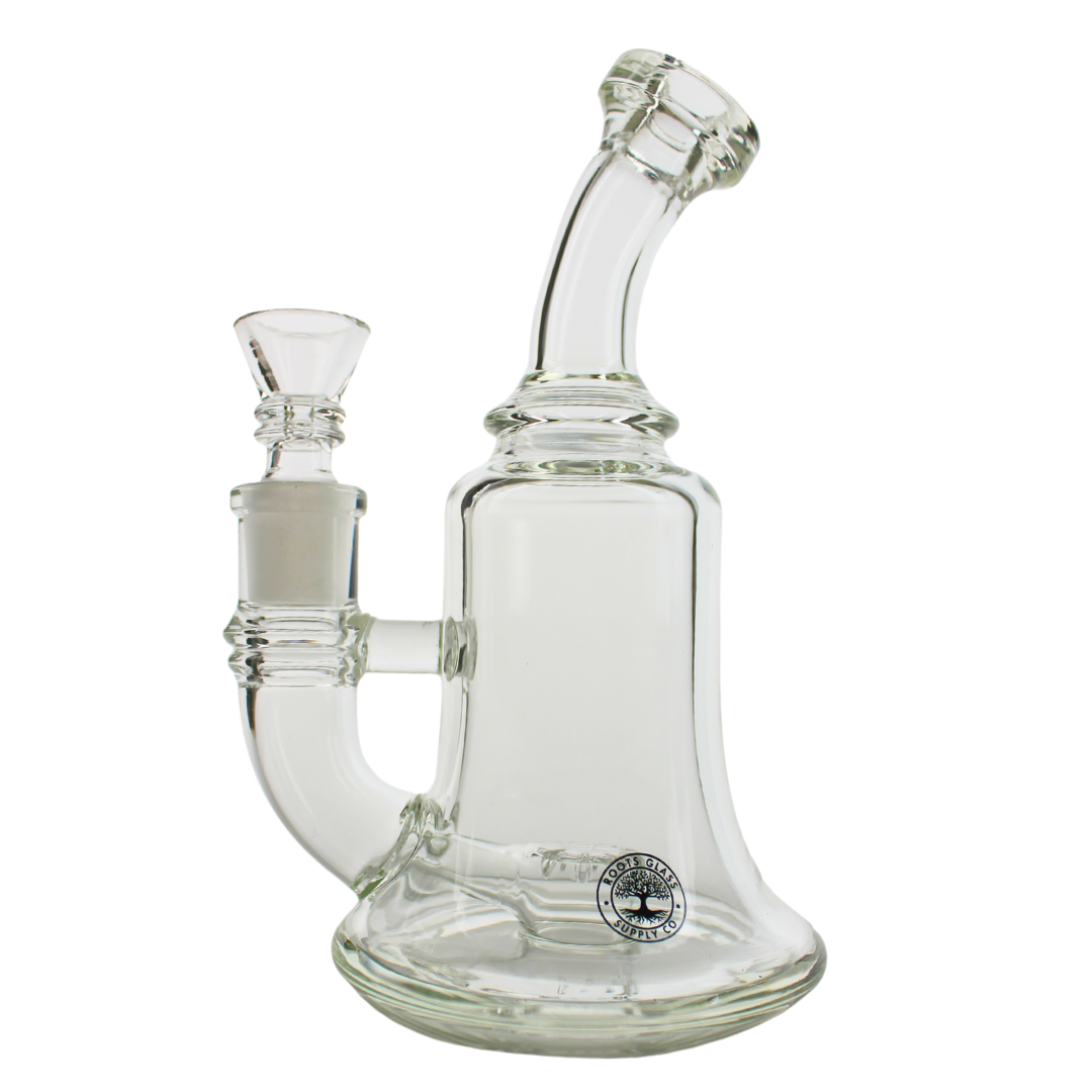 Roots Glass 6.5" Micro Circ Perc Rig