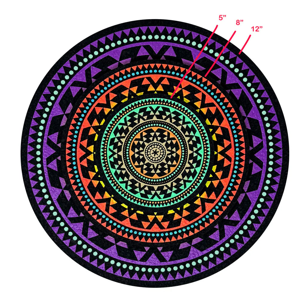 12" Moon Tech Mood Mat