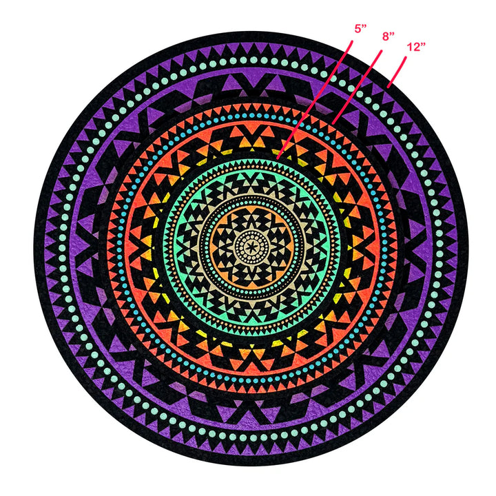 12" Moon Tech Mood Mat