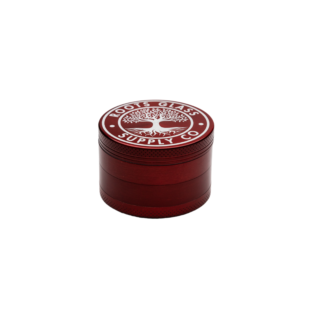 Roots Glass 63mm 4 Piece Grinder