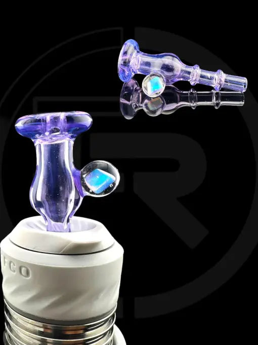 Iridescent Glass: Side Opal 2.0 Puffco Peak Pro 3DXL Joystick Cap