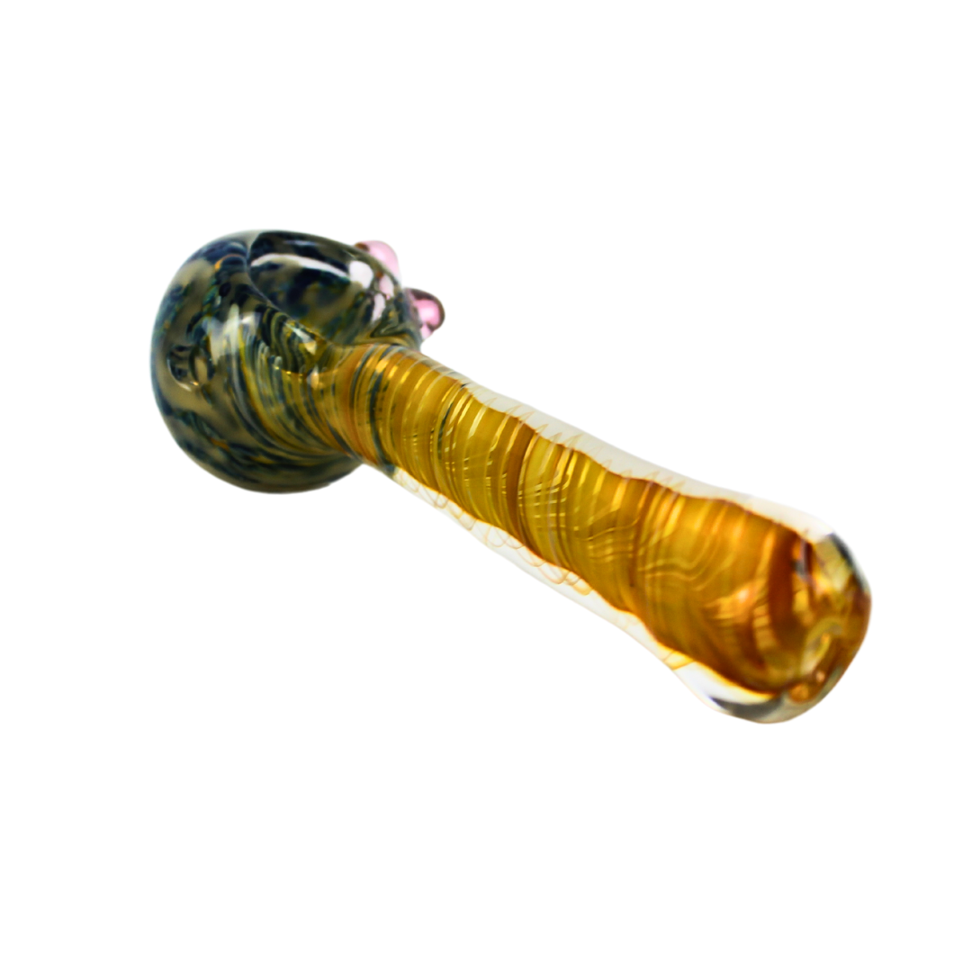 SSP-61 4.5" 3 Dot Spiral Hand Pipe