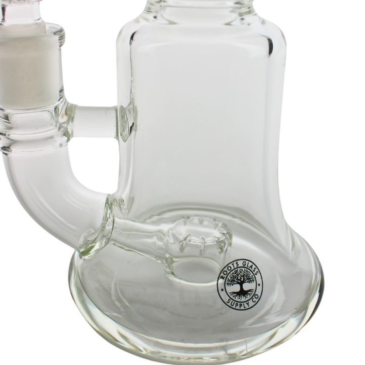 Roots Glass 6.5" Micro Circ Perc Rig