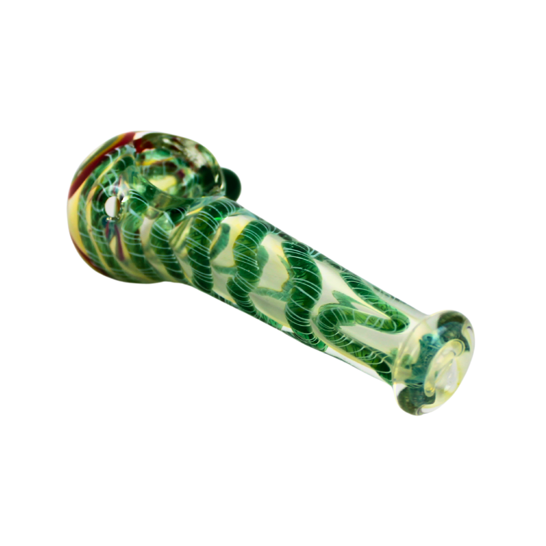 SSP-65 4.5" Fumed Spiral Hand Pipe