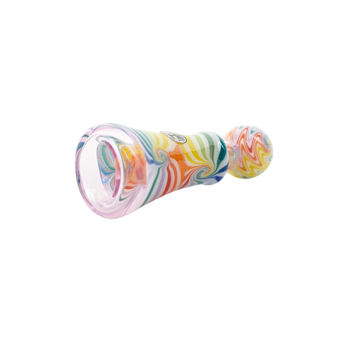 Roots Glass Wig Wag Onie Pipe (4pc)