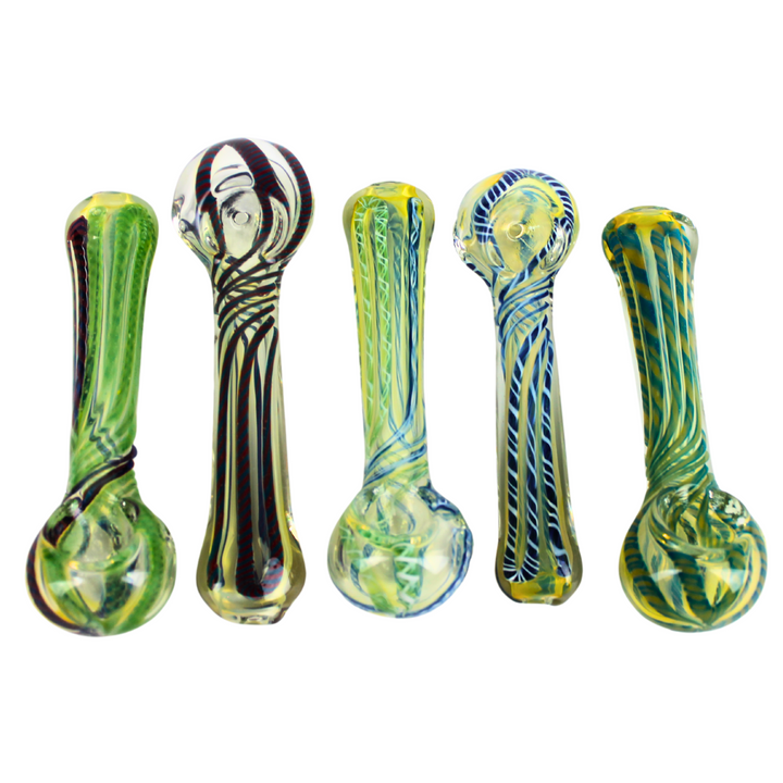 SSP-63 4.5" Striped Mix Hand Pipe