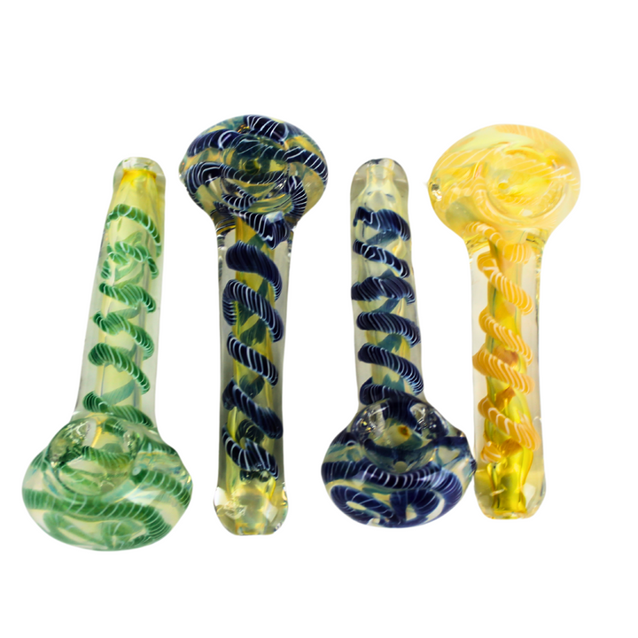 SSP-64 4.5" Fumed Spiral Hand Pipe