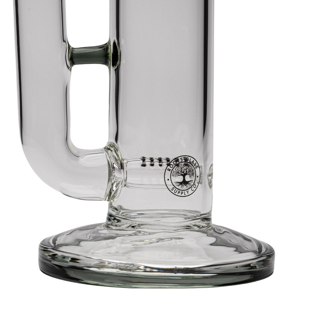 Roots Glass Single Stem Grid Perc w/ Natty Neck