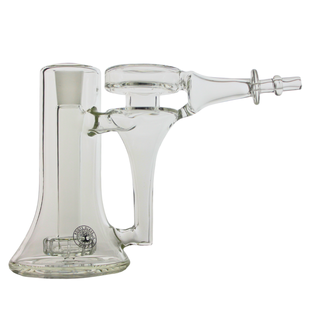 Roots Glass 6" RBR Recycler Hammer Bubbler