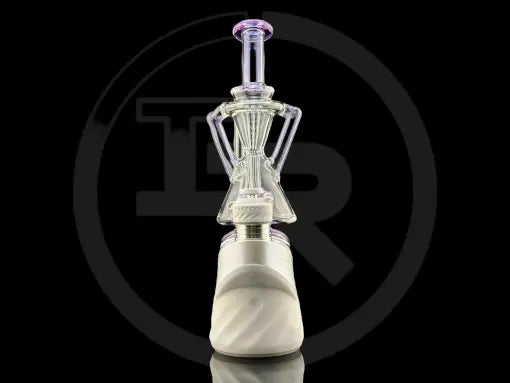 Iridescent Glass: Dualcycler Puffco Peak Attachment