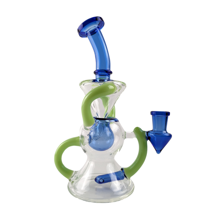8" Ball Recycler w/ Two Tone Color Accent