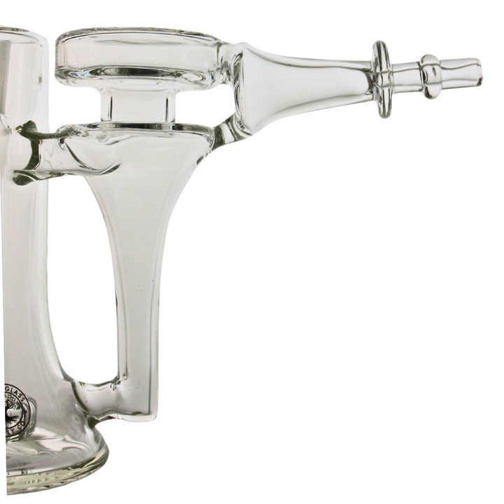 Roots Glass 6" RBR Recycler Hammer Bubbler