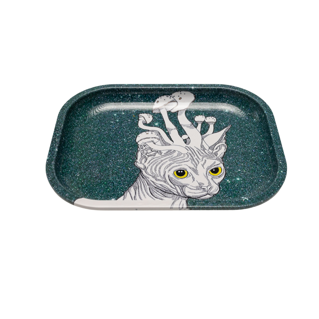 Mini Rolling Tray W/ Lid – A Cats Meow