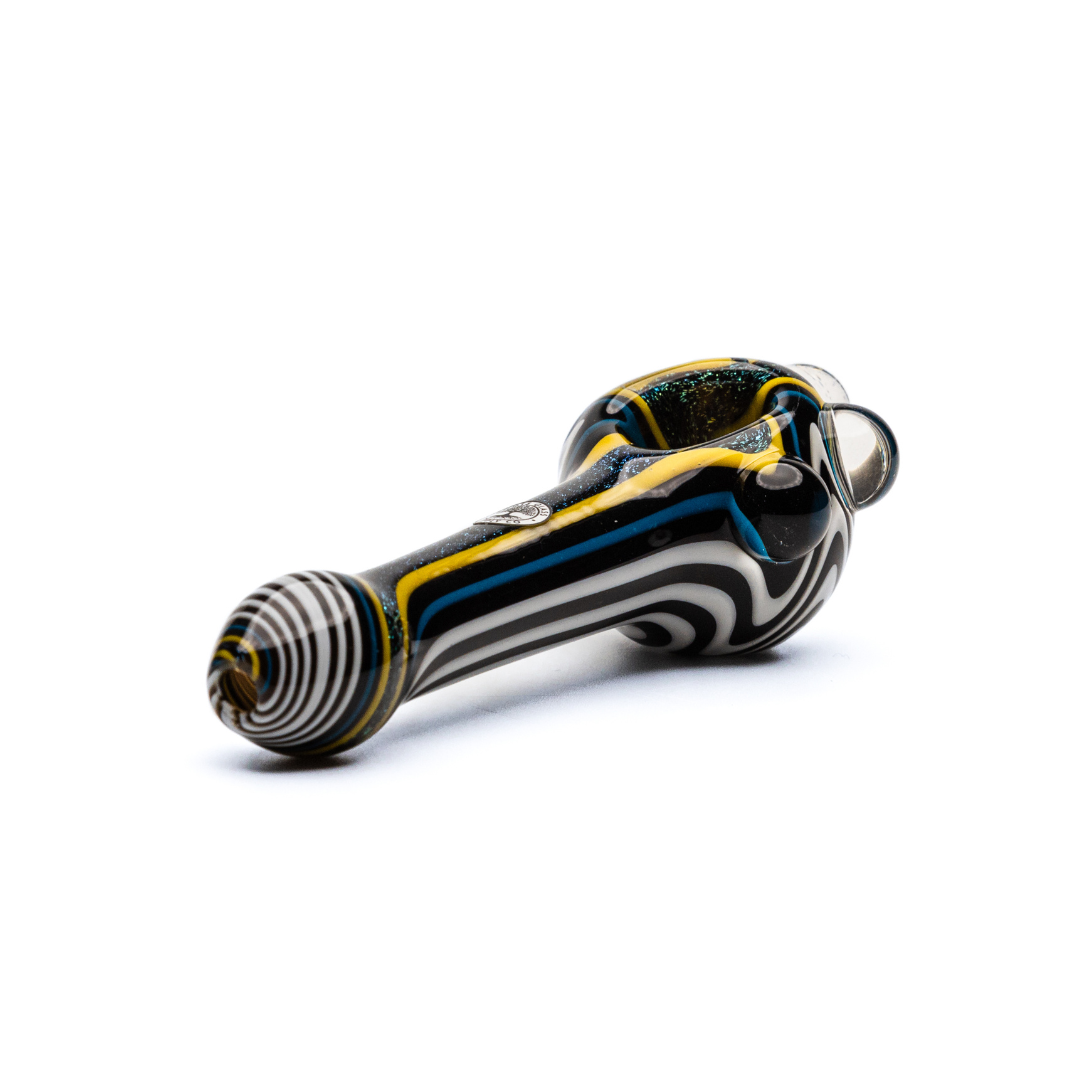 Roots Glass Dichro Spoon Pipe (4pc)