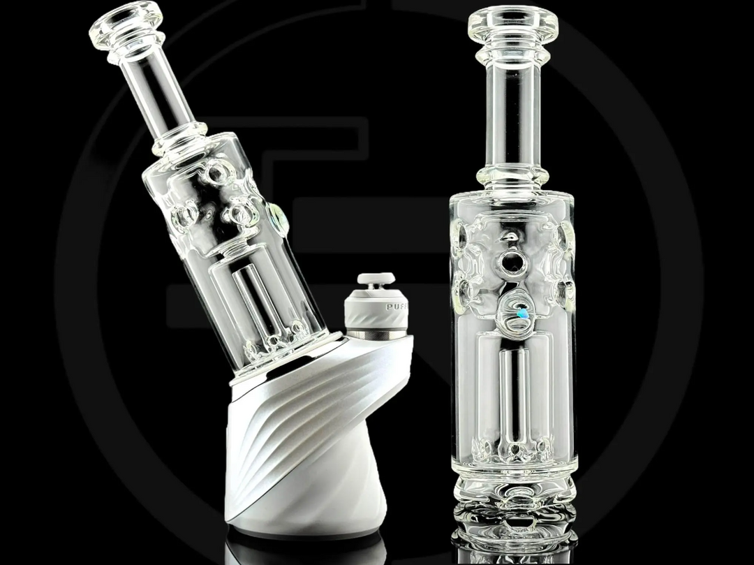 Iridescent Glass: Mini Fab 1.0 Puffco Peak Attachment