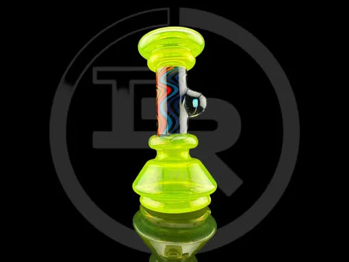 Iridescent Glass: Wag Dry Top Puffco Peak Attachment