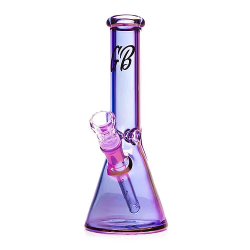 10" Green Bear Chrome Beaker