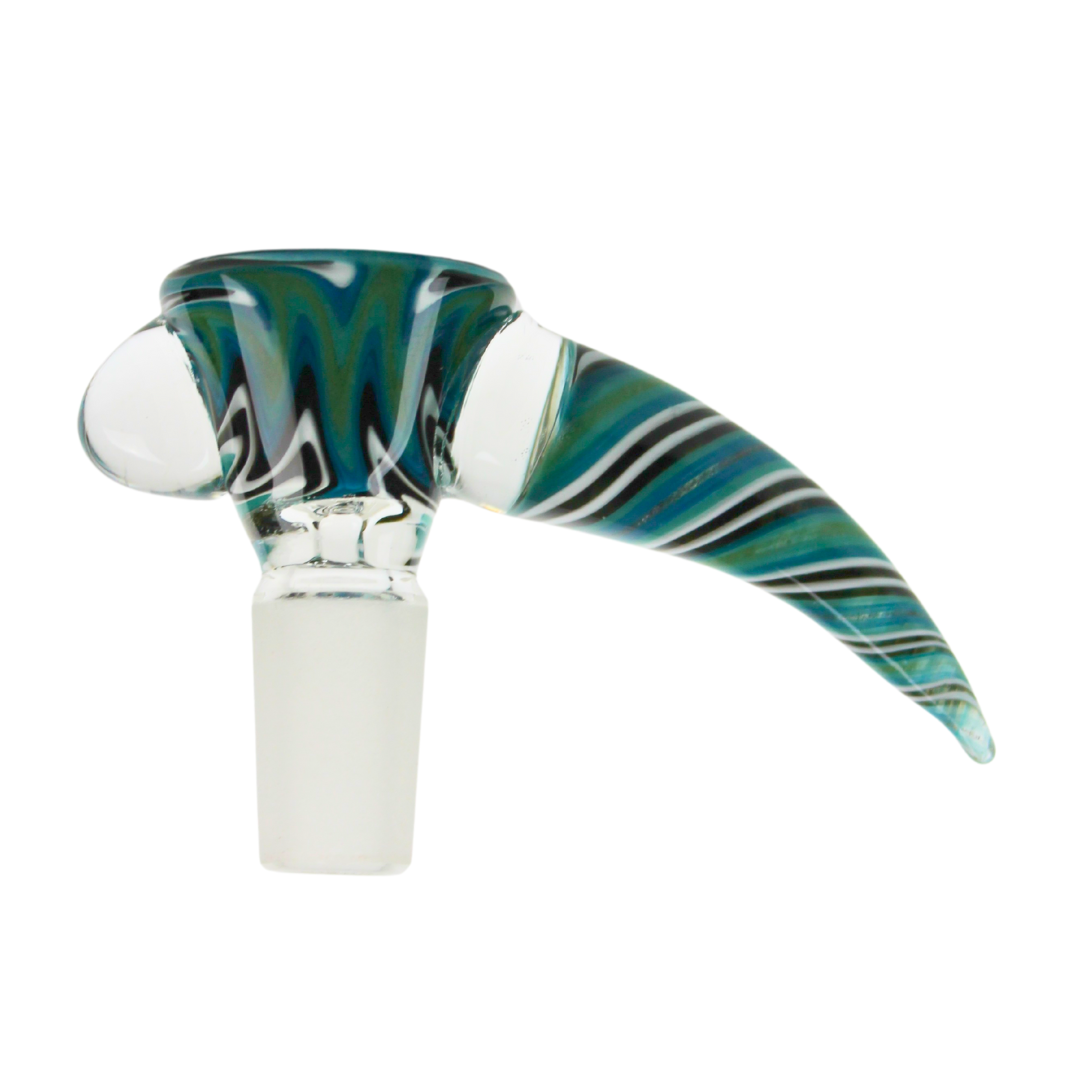 14mm Wig Wag Horn Bowl w/ Wart