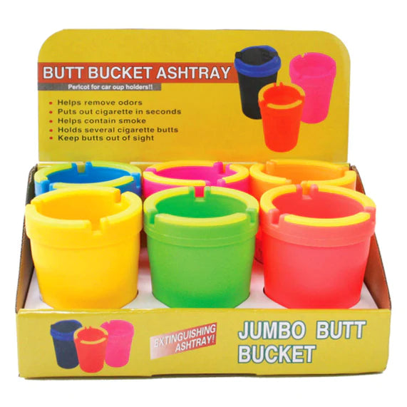 Butt Bucket Ashtray 6pc